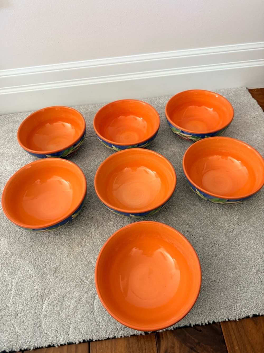 Set of 7 pfaltzgraffe villa della Luna cereal bowls